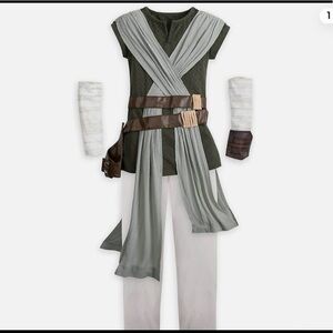 Disney Star Wars deluxe Rey Costume SZ 7/8